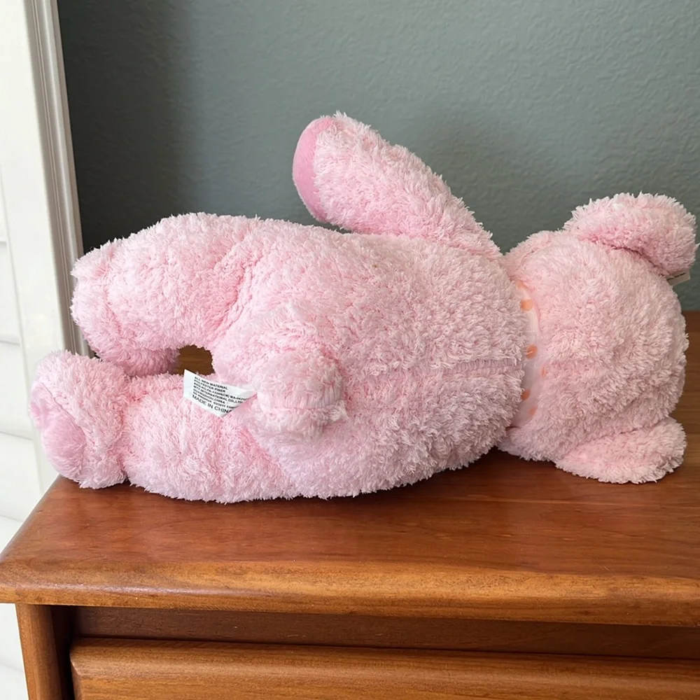 Napco soft cuddly pink teddy bear 12”, suitable for all ages, pristine condition